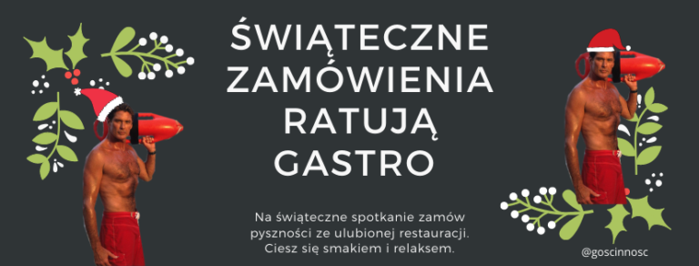 Świąteczne zamówienia ratują gastro